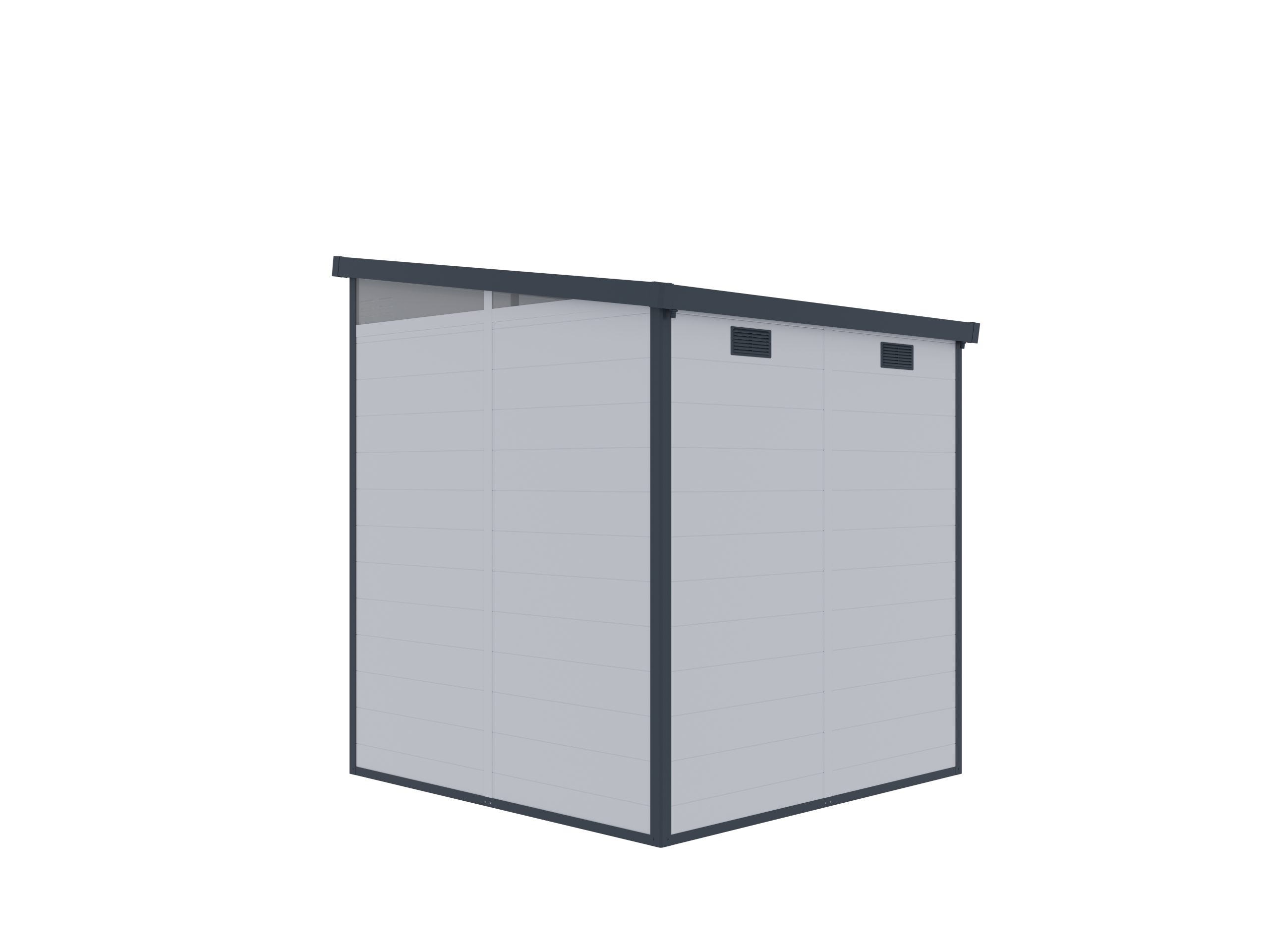 lotus-canto-pent-plastic-shed-6x6-grey-simpsons-timber